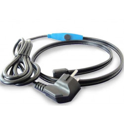 Anticongelante cable eléctrico cable de 8m shpt-8m tubo de calefacción con termostato manguera de agua