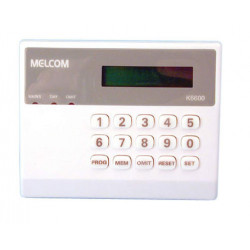 Pulsantiera elettronica lcd per centrale allarme antifurto c8z (k6600) tastiera elettronica allarme