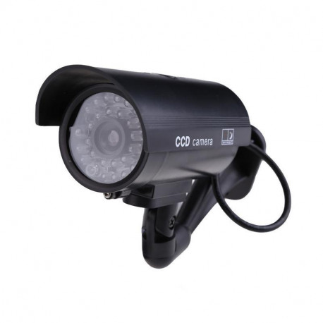 Dummy bullet camera with ir leds and red led