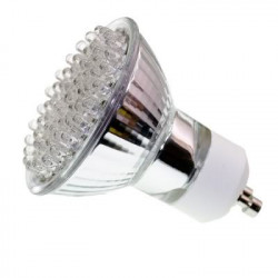 Bombilla gu10 60 led puro blanco 1.5w 2.4w foco halogeno 220v 230v 240v iluminacion luz bajo consumo
