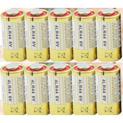 10 Batterie 6V 4LR44 476a des Typs PX28A A544 petsafe Antibell v34px 07.34 4nz13 v4034px 4G13 4034px px28ab