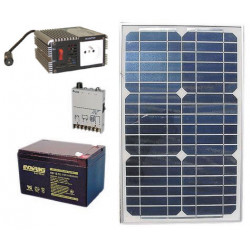 Set besteht aus: solarmodu 20 w solarstrom solaranlage solarstromanlage solarmodule solartechnik + nachfullbar batterie + spannu