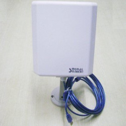 20dbi 2000mw usb wifi antenna ripetitore estensione 2w 2.4ghz segnale wireless lan