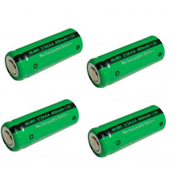 1,2 V 2 / 3AAA wiederaufladbare batterie 400 mah 2/3 AAA ni-mh nimh zelle mit tab pins für elektrorasierer rasierer