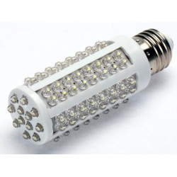 Cold white 450lm 7w e27 108 led screw corn light bulb 200 220 230v